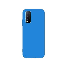 Teleplus Vivo Y11s Biye Mat Silikon Siyah + Nano Ekran Koruyucu Kılıf