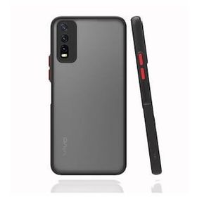 Teleplus Vivo Y11S Montreal Kamera Korumalı Silikon Kırmızı Kılıf