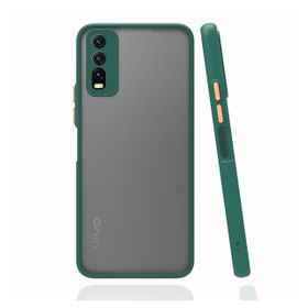 Teleplus Vivo Y11S Montreal Kamera Korumalı Silikon Kırmızı Kılıf