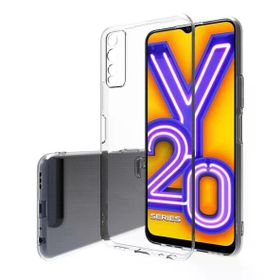 Teleplus Vivo Y20 Kamera Korumalı Tpu Silikon Şeffaf Kılıf