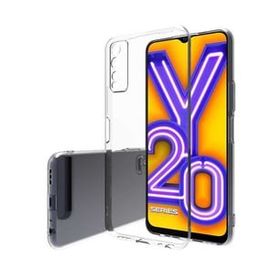 Teleplus Vivo Y20 Kamera Korumalı Tpu Silikon Şeffaf Kılıf