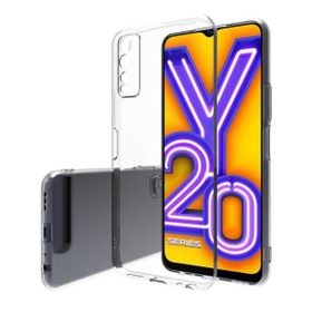 Teleplus Vivo Y20 Kamera Korumalı Tpu Silikon Şeffaf Kılıf