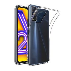 Teleplus Vivo Y20 Kılıf Lüks Tpu Silikon Şeffaf Nano Ekran Koruyucu