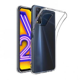Teleplus Vivo Y20 Kılıf Lüks Tpu Silikon Şeffaf Nano Ekran Koruyucu
