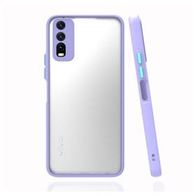 Teleplus Vivo Y20 Montreal Kamera Korumalı Silikon Siyah Kılıf
