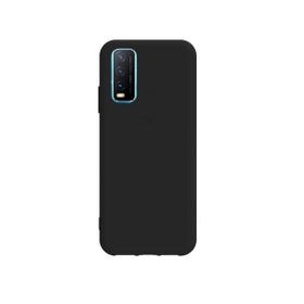Teleplus Vivo Y20S Biye Mat Silikon Mor Kılıf