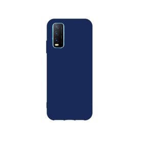 Teleplus Vivo Y20S Biye Mat Silikon Mor Kılıf