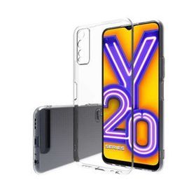 Teleplus Vivo Y20s Kılıf Kamera Korumalı Tpu Silikon Şeffaf Kılıf