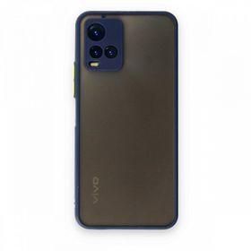 Teleplus Vivo Y21S Hux Kamera Korumalı Silikon Siyah Kılıf