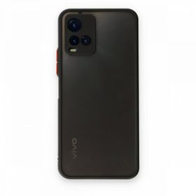 Teleplus Vivo Y21S Hux Kamera Korumalı Silikon Siyah Kılıf