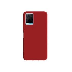 Teleplus Vivo Y32 Biye Mat Silikon Kırmızı Kılıf