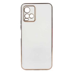 Teleplus Vivo Y32 Kamera Korumalı Lazer Bark Silikon Yeşil Kılıf