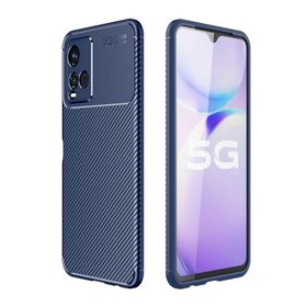 Teleplus Vivo Y32 Kılıf Kamera Korumalı Negro Silikon Lacivert Nano Ekran Koruyucu