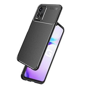 Teleplus Vivo Y33s Kılıf Kamera Korumalı Negro Silikon Siyah Nano Ekran Koruyucu