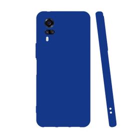 Teleplus Vivo Y51 Kılıf Biye Mat Silikon Siyah Kılıf