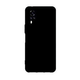 Teleplus Vivo Y51 Kılıf Biye Mat Silikon Siyah Kılıf