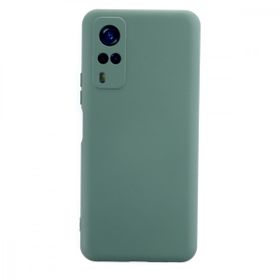 Teleplus Vivo Y53S Kamera Korumalı Nano Lansman Silikon Mor Kılıf