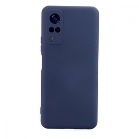 Teleplus Vivo Y53S Kamera Korumalı Nano Lansman Silikon Mor Kılıf