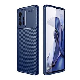 Teleplus Xiaomi 11T Kılıf Kamera Korumalı Karbon Dokulu Silikon Siyah Nano Ekran Koruyucu