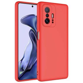 Teleplus Xiaomi 11T Pro Kamera Korumalı Mara Lansman Silikon Mor Kılıf