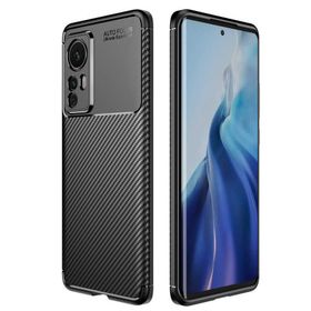 Teleplus Xiaomi 12 Kılıf Kamera Korumalı Negro Silikon Siyah Tam Kapatan Pet Ekran Koruyucu