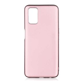 Teleplus Xiaomi Mi 10 Lite 5G Lüks Mat Silikon Rose Gold Kılıf + Nano Ekran Koruyucu