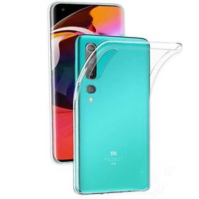 Teleplus Xiaomi Mi 10 Lüks Silikon Şeffaf Tam Kapatan Nano Ekran Koruyucu Cep Telefonu Kılıfı