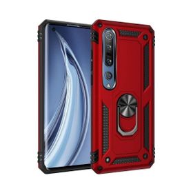 Teleplus Xiaomi Mi 10 Pro Vega Yüzüklü Tank Kapak Siyah Kılıf