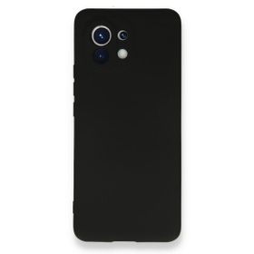 Teleplus Xiaomi Mi 11 Lite Kamera Korumalı İçi Kadife Silikon Bordo Cep Telefonu Kılıfı