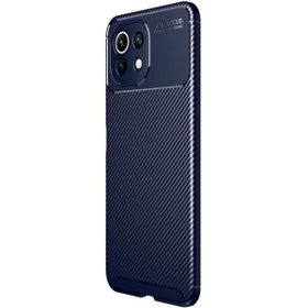 Teleplus Xiaomi Mi 11 Lite Kamera Korumalı Negro Darbeye Dayanıklı Lacivert Nano Ekran Koruyucu Silikon Cep Telefonu Kılıf