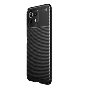 Teleplus Xiaomi Mi 11 Lite Kamera Korumalı Negro Darbeye Dayanıklı Lacivert Silikon Kılıf