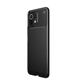 Teleplus Xiaomi Mi 11 Lite Kamera Korumalı Negro Darbeye Dayanıklı Lacivert Silikon Kılıf