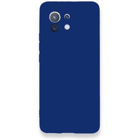 Teleplus Xiaomi Mi 11 Lite Kamera Korumalı Premier Silikon Bordo Nano Ekran Koruyucu Cep Telefonu Kılıfı