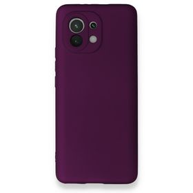 Teleplus Xiaomi Mi 11 Lite Kamera Korumalı Premier Silikon Lacivert Cep Telefonu Kılıfı
