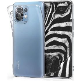 Teleplus Xiaomi Mi 11 Lite Kamera Korumalı Tpu Silikon Şeffaf Kılıf