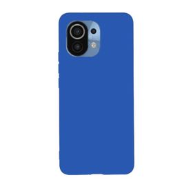 Teleplus Xiaomi Mi 11 Lite Lüks Mat Biye TPU Silikon Siyah Cep Telefonu Kılıfı