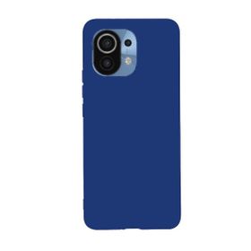 Teleplus Xiaomi Mi 11 Lite Lüks Mat Biye Tpu Siyah Nano Ekran Koruyucu Kamera Nano Koruyucu Ve Silikon Kılıf