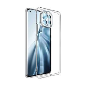 Teleplus Xiaomi Mi 11 Lüks Kamera Korumalı Şeffaf Silikon Cep Telefonu Kılıf