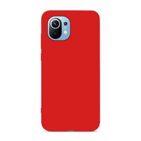 Teleplus Xiaomi Mi 11 Lüks Premier Tpu Silikon Bordo Cep Telefonu Kılıfı