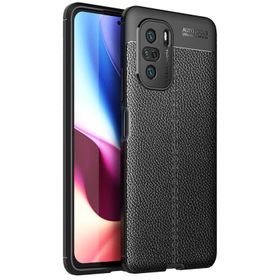 Teleplus Xiaomi Mi 11I Lüks Kamera Korumalı Deri Dokulu Kırmızı Silikon Cep Telefonu Kılıf