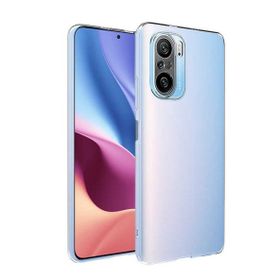 Teleplus Xiaomi Mi 11i Lüks Kamera Korumalı Silikon Şeffaf Cep Telefonu Kılıfı