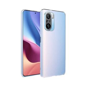 Teleplus Xiaomi Mi 11i Lüks Kamera Korumalı Silikon Şeffaf Cep Telefonu Kılıfı
