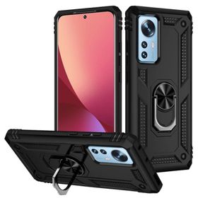 Teleplus Xiaomi Mi 12 Lite Vega Yüzüklü Tank Silikon Lacivert Kılıf