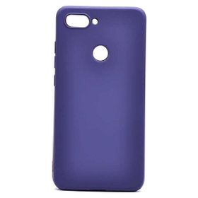 Teleplus Xiaomi Mi 8 Lite Lüks Silikon Lacivert Kılıf
