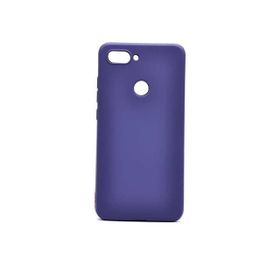 Teleplus Xiaomi Mi 8 Lite Lüks Silikon Lacivert Kılıf