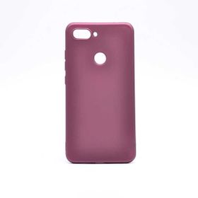 Teleplus Xiaomi Mi 8 Lite Lüks Silikon Lacivert Nano Ekran Koruyucu Cep Telefonu Kılıfı