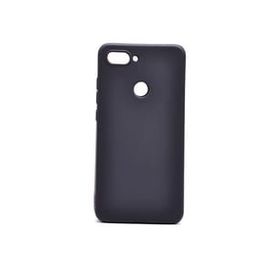 Teleplus Xiaomi Mi 8 Lite Lüks Silikon Lacivert Nano Ekran Koruyucu Cep Telefonu Kılıfı