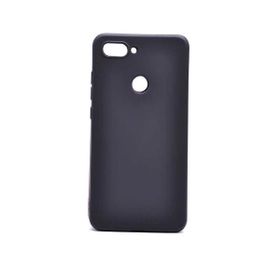 Teleplus Xiaomi Mi 8 Lite Lüks Silikon Lacivert Nano Ekran Koruyucu Cep Telefonu Kılıfı