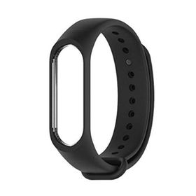 Teleplus Xiaomi MI Band 3 Kordon Siyah Silikon Kılıf
