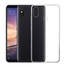 Teleplus Xiaomi Mi Max 3 Silikon Kılıf Şeffaf + Nano Ekran Koruyucu